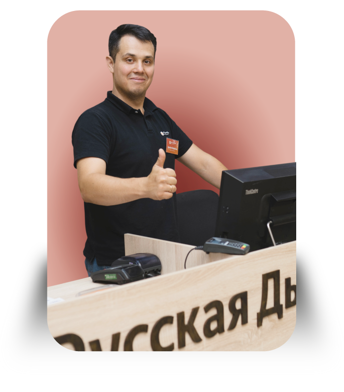 Простая программа для кассира и наглядная для управляющего